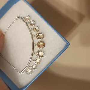 Touchstone Crystal On The Move necklace, Sand